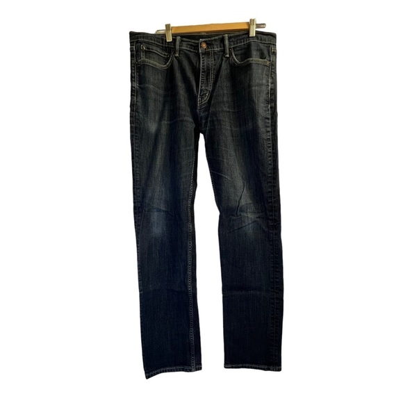 Levi's Strauss 511 Men's Jeans 36 Blue Dark Wash Slim Fit - Picture 1 of 14